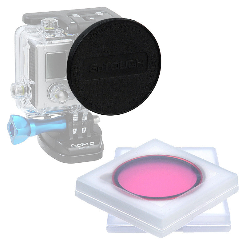 Fotodiox Pro WonderPana Go H3 Underwater Kit - GoTough Filter Adapter System f/ GoPro HERO3 Underwater Housing with Two Correction Filters (f/ Blue & Green Water)