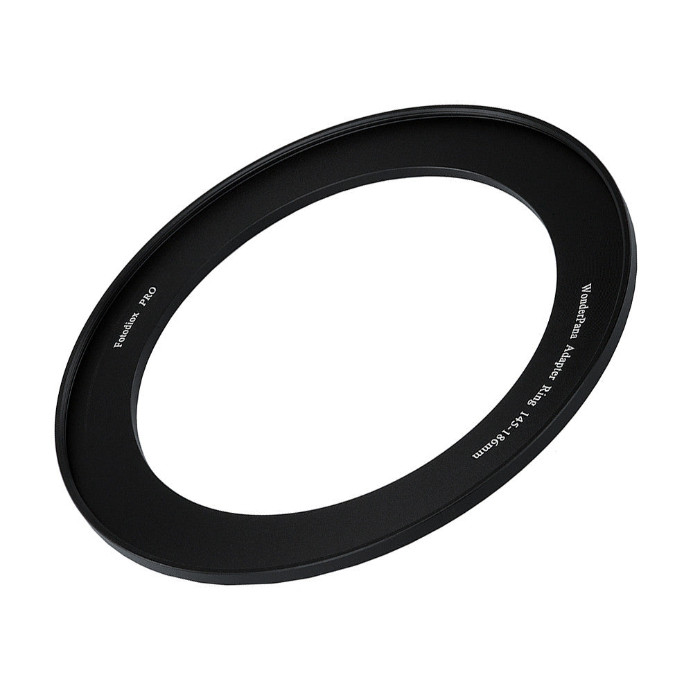 WonderPana XL 186mm Step-Up Ring - Anodized Black Metal Aluminum Step Up Ring for 77mm, 82mm or 145mm Lens Threads to 186mm WonderPana XL Round Filters