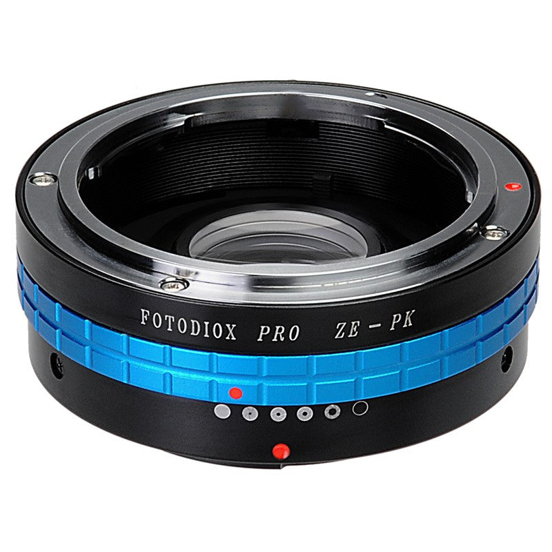 Mamiya 35mm (ZE) SLR Lens to Pentax K (PK) Mount SLR Camera Body Adapter