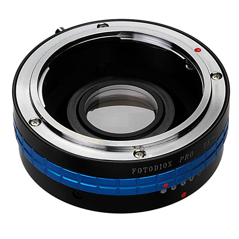 Fotodiox Pro Lens Mount Adapter - Mamiya 35mm (ZE) SLR Lens to Pentax K (PK) Mount SLR Camera Body, with Built-In Aperture Control Dial